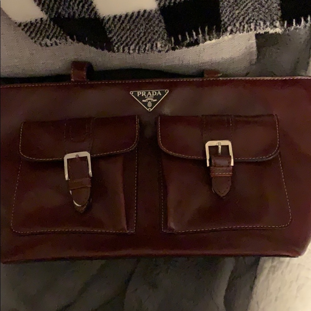 Leather Prada Bag
